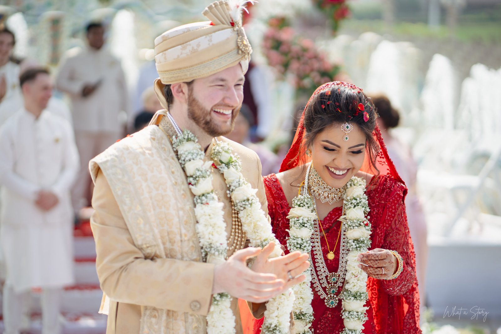 Priya and Bradley wedding at Ramoji Film City, Hyderabad