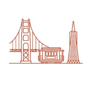 San Francisco icon bridge