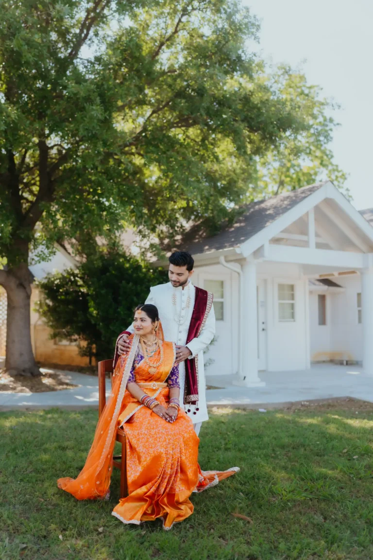Couple potrait at the ranch.